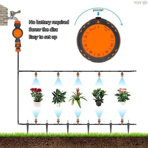 Water timer read (Mechanical )