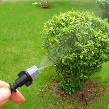 Mist irrigation with Anti Drainage Valve(Black+Black)
