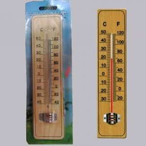 Wooden Room Temperature Meter