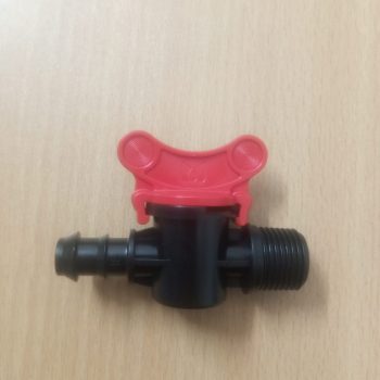 ½ inch thread to 16 mm connector with valve
