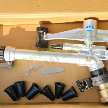 Rain Gun Aluminum 130 feet 2 inch Female Adjustable 6 Nozzle